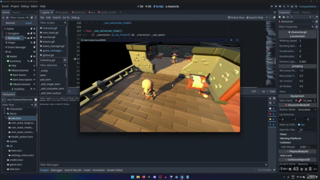 Inventory & Shops in Godot! – Screenshot 4