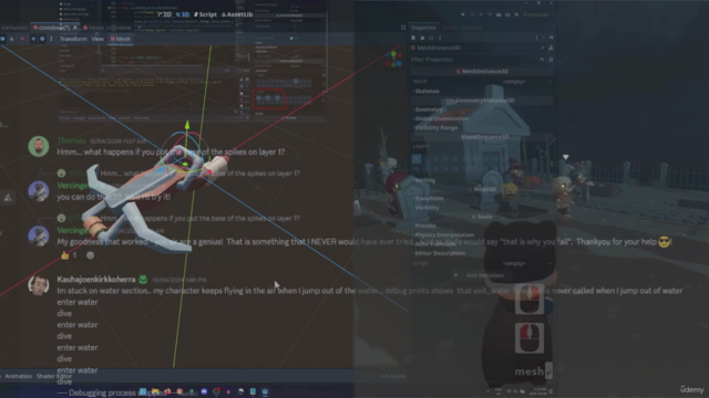 Intro to 3D Game Development Masterclass in Godot! (2024) – Screenshot 3