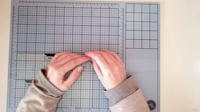 Crea tu propio papel de scrap con acuarelas y sellos – Screenshot 1