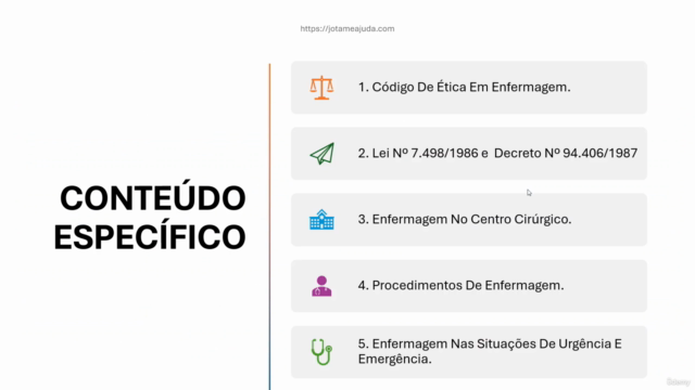 Curso Preparatório para Concurso para Enfermagem – Screenshot 3
