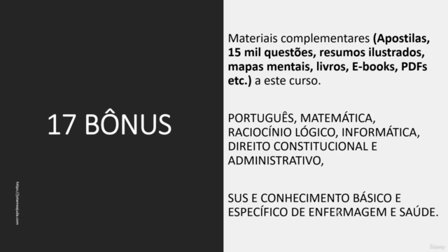 Curso Preparatório para Concurso para Enfermagem – Screenshot 4