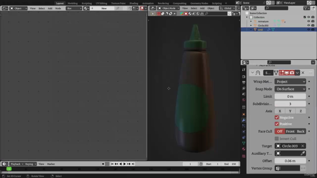 Create a Ketchup Sauce Bottle in Blender – Screenshot 3