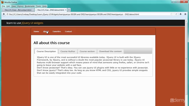 Learn to Use jQuery UI Widgets – Screenshot 4