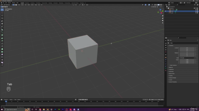 First Day in Blender 4 – Screenshot 2