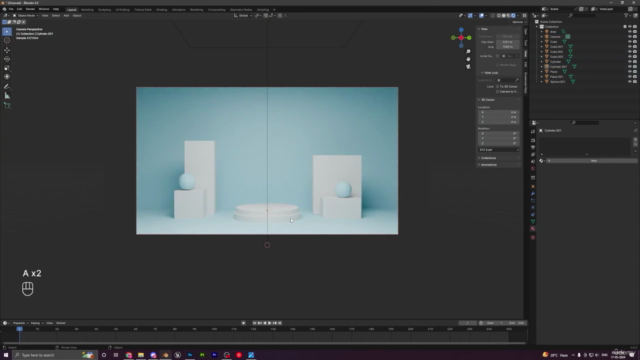First Day in Blender 4 – Screenshot 4