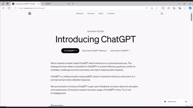 ChatGPT for IT Professionals: Crash Course – Screenshot 1