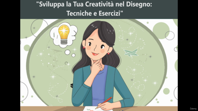 Sviluppa la Tua Creatività nel Disegno: Tecniche e Esercizi – Screenshot 1