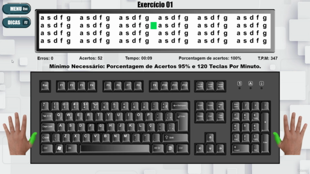 Curso Completo de Digitação - DigiMax 2.0 – Screenshot 4