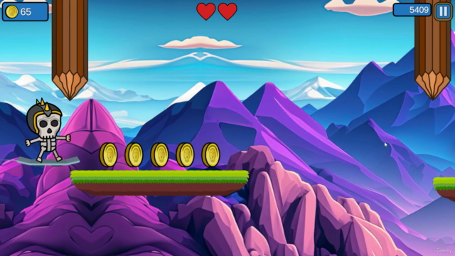 Learn To Create A 2D Endless Runner Game In Unity – Screenshot 1