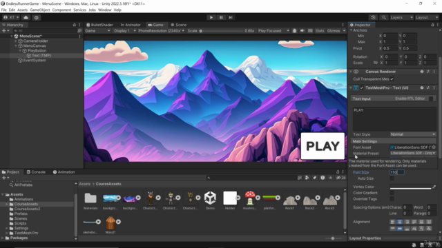 Learn To Create A 2D Endless Runner Game In Unity – Screenshot 2