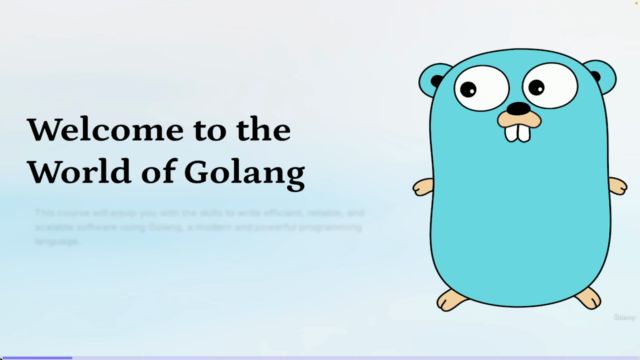 GoLang Course: Learn Go in Arabic, from Beginner to Advanced – Screenshot 1