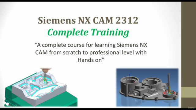 Siemens NX CAM 2312 Complete Training (Hindi) – Screenshot 1