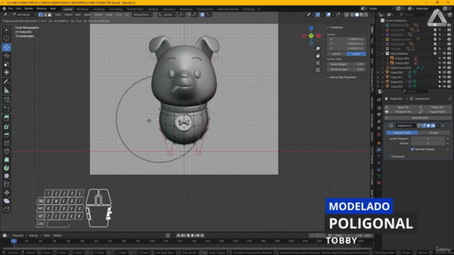 Personajes para animación en Blender - Rider – Screenshot 2