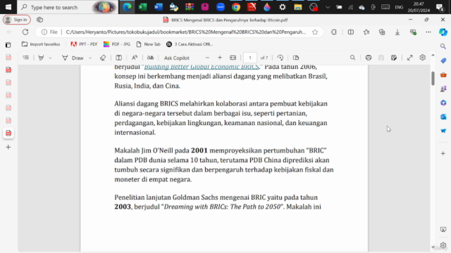 Belajar Mengenal BRICS Dan Pengaruhnya Terhadap Bitcoin – Screenshot 2