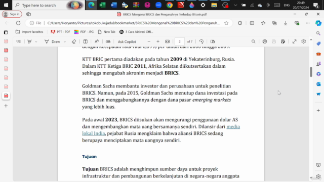 Belajar Mengenal BRICS Dan Pengaruhnya Terhadap Bitcoin – Screenshot 4