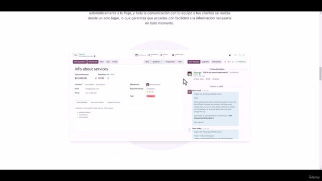 Curso de Odoo 17 Módulo de CRM – Screenshot 3