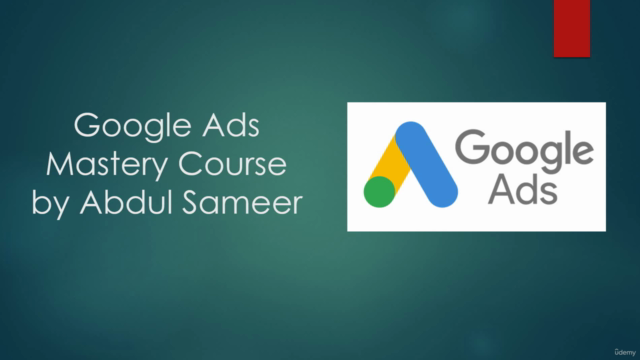 Google Ads Mastery Course – Screenshot 1