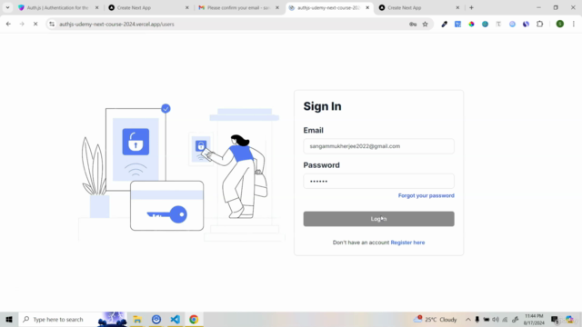 Next.js 14 Authentication - Auth JS V5 Complete Guide – Screenshot 2