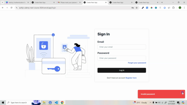 Next.js 14 Authentication - Auth JS V5 Complete Guide – Screenshot 3