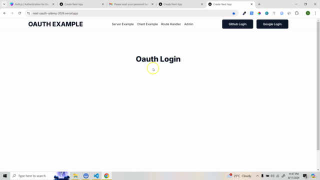Next.js 14 Authentication - Auth JS V5 Complete Guide – Screenshot 4