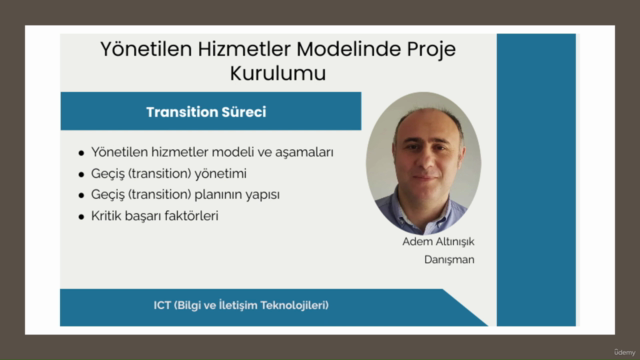 Yönetilen Hizmetler Modelinde Proje Kurulumu (Transition) – Screenshot 1