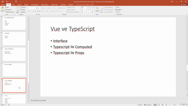 Her Yönüyle Vue - Pinia - Nuxt (Uygulamalı Projeler ile) – Screenshot 4