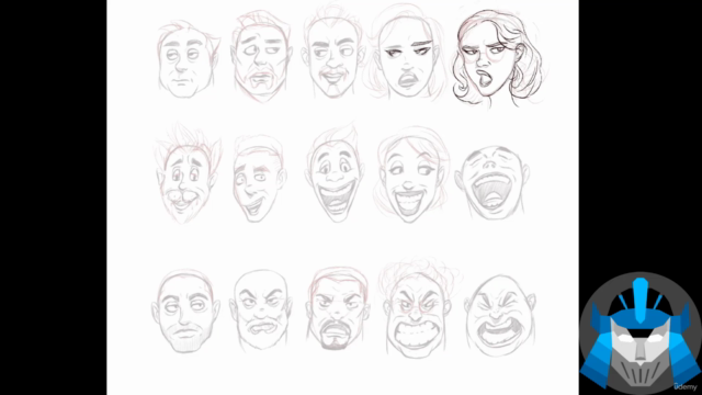 Very Simple Cartoon Workshop : Drawing cartoon faces – Screenshot 2