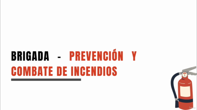 Prevención y combate de incendios – Screenshot 1