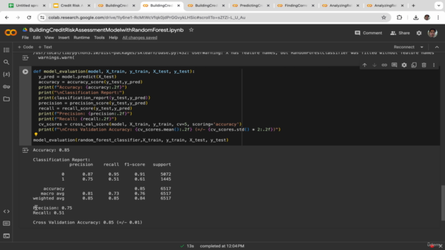 Credit Risk Modelling & Credit Scoring with Machine Learning – Screenshot 3