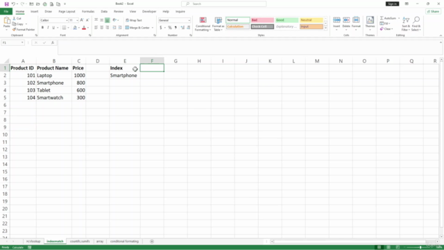 Microsoft Excel Data Analysis with Formulas and VBA – Screenshot 3