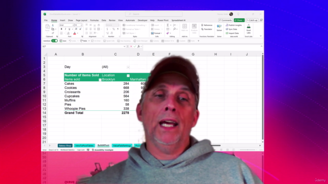 Excel Mastry: PivotTables – Screenshot 1
