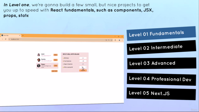 A React and Next.JS Ultimate Course (In Hindi) – Screenshot 2