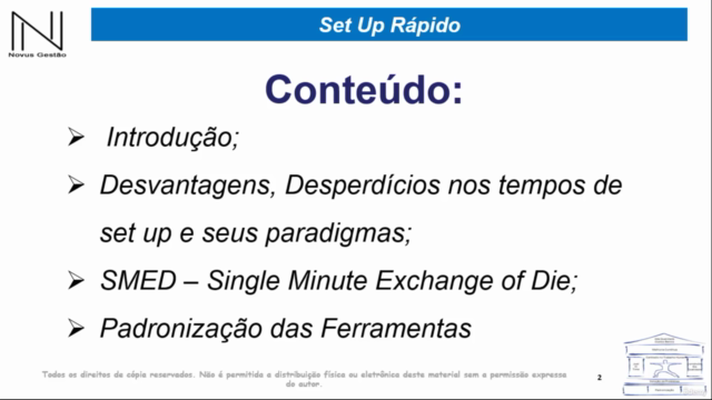 Set Up Rápido / SMED / TRF - Troca Rápida de Ferramenta – Screenshot 1
