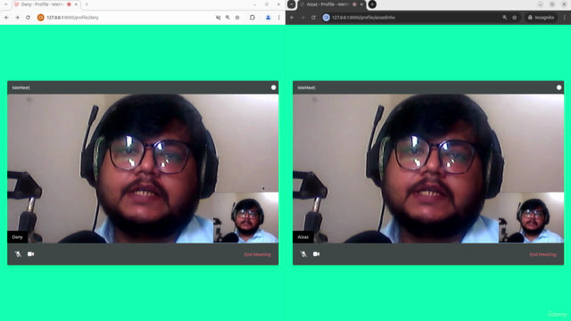 Create a Live Video Chat Using Laravel, Reverb, WebRTC, JS – Screenshot 3