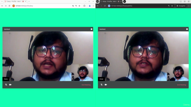 Create a Live Video Chat Using Laravel, Reverb, WebRTC, JS – Screenshot 4