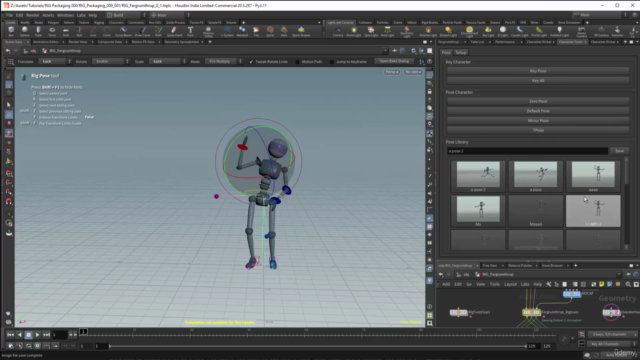 Houdini KineFX Rig Packaging – Screenshot 4