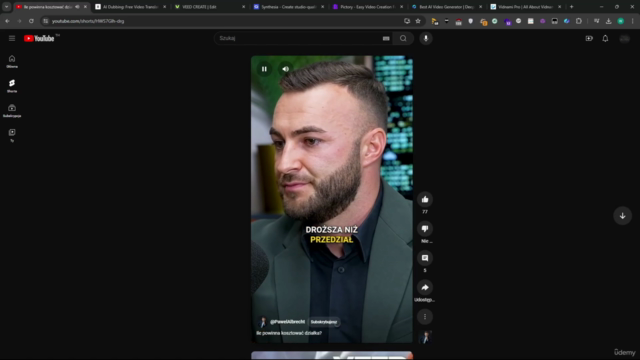 Kurs stwórz własny kanał YouTube z AI – Screenshot 2