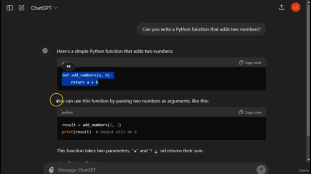 Learn Python, Generative AI, APIs, ChatGPT, Gemini & more – Screenshot 3