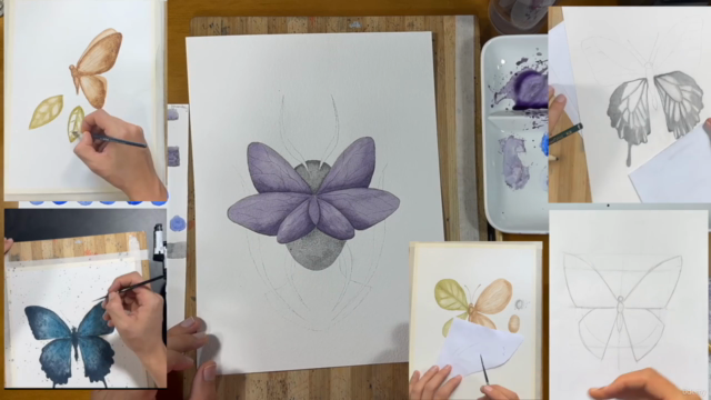 Aquarela e Desenho Iniciante do zero Sem Dom e Sem talento – Screenshot 2