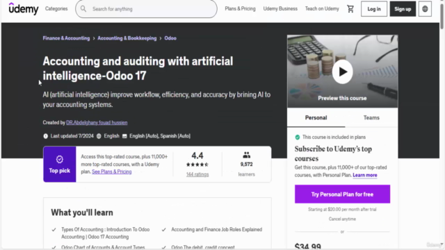 Odoo Comprehensive Functional Course | Learn Odoo ERP – Screenshot 1