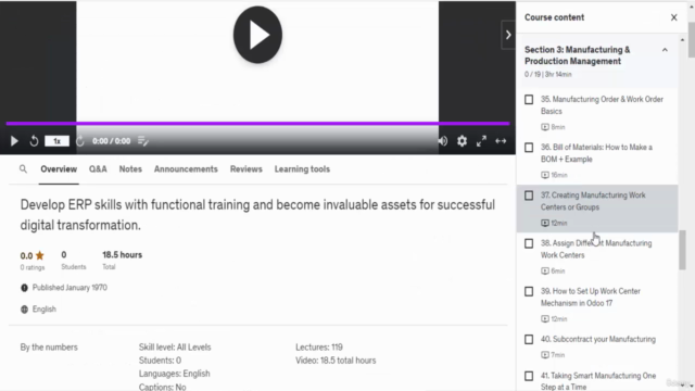 Odoo Comprehensive Functional Course | Learn Odoo ERP – Screenshot 2