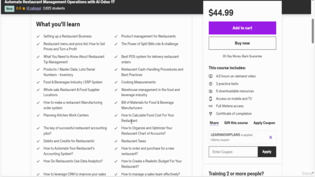 Odoo Comprehensive Functional Course | Learn Odoo ERP – Screenshot 3