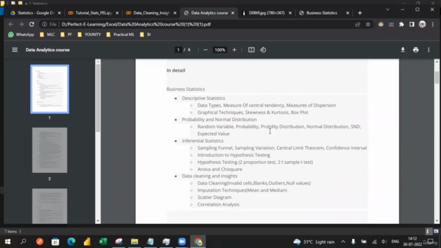 Applied Statistics Real World Problem Solving – Screenshot 2
