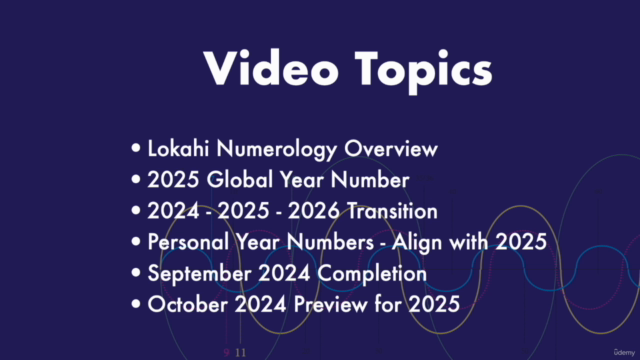 2025 Year Numerology Masterclass - Completion & Self Mastery – Screenshot 3