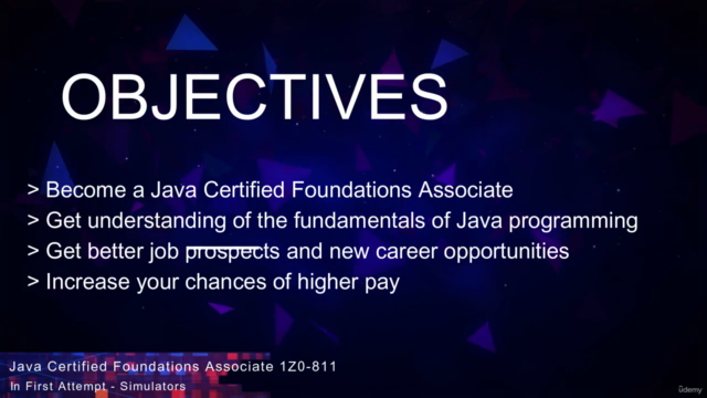 Java Certified Foundations Associate 1Z0-811 in 1st Try 2025 – Screenshot 1