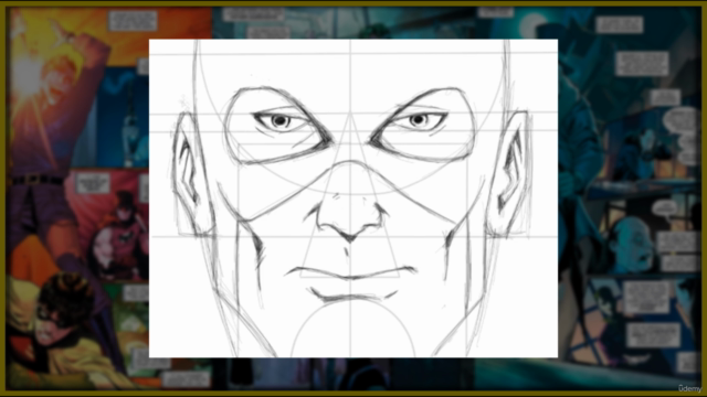 Dibujemos Comics: Rostros y rasgos masculinos. – Screenshot 3
