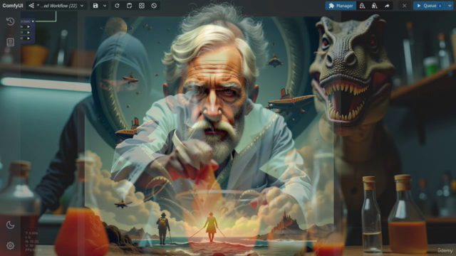 Advanced ComfyUI w Stable Diffusion 3M & Flux - UPDATED 2025 – Screenshot 1