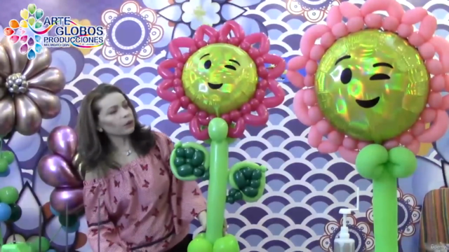 Flores con globos. Edición flores de primavera (Básico) – Screenshot 2