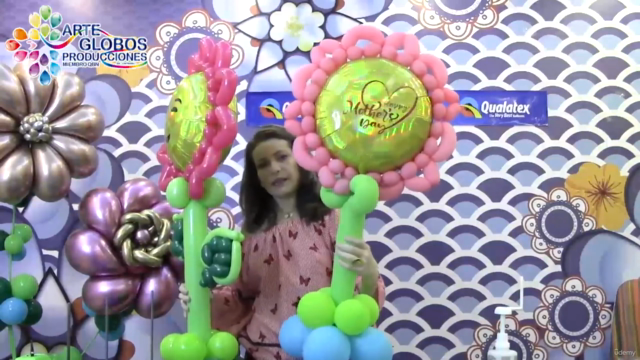 Flores con globos. Edición flores de primavera (Básico) – Screenshot 3