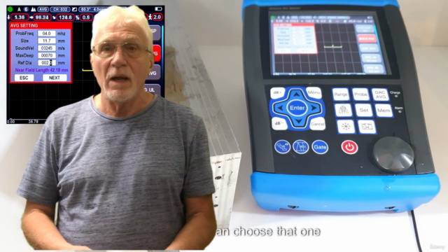 UT Level 2 Course in Ultrasonic Testing, Practice-oriented – Screenshot 4
